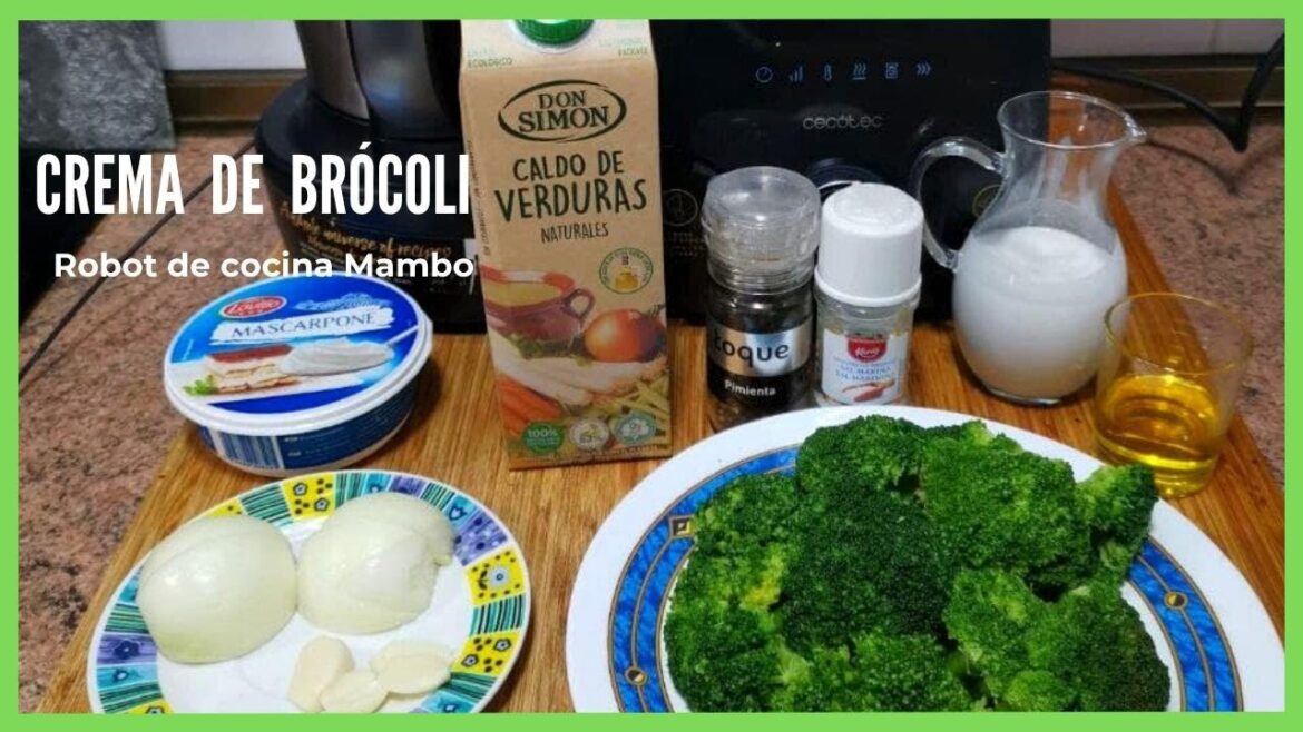 CREMA DE BRÓCOLI, LECHE DE COCO Y MASCARPONE